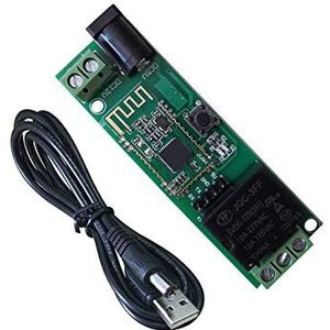 DSD TECH 12 V Bluetooth-relaismodule voor afstandsbediening, compatibel met iPhone en Android 4.3