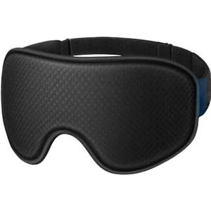 Generic Ademend traagschuim nachtmaskers zacht oogmasker met verstelbare elastische band oogbedekking patch verduistering voor mannen vrouwen vluchtdutje