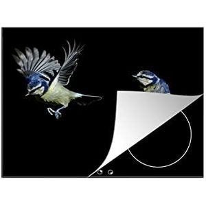 MuchoWow - Inductiebeschermer - Inductie mat - Zwart - 60x52 cm