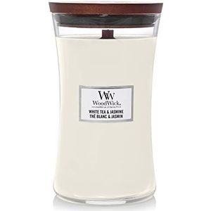 WoodWick geurkaars White Tea & Jasmine Large