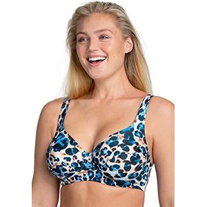 Miss Mary of Sweden Jungle Summer steunende bikinibeha met beugel met een luipaardprint 90D Veelkleurig