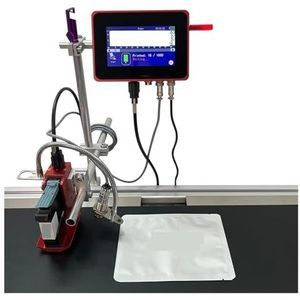 12,7 mm/25,4 mm automatische codeermachine in 28 talen, vervaldatumprinter, online thermische inkjetprinter Breed printmateriaal(4.3 inch 25.4MM)