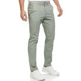 Chino Broek - Effen - Katoen - Lang