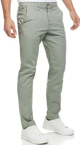 Chino Broek - Effen - Katoen - Lang