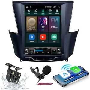 Android 14 Autoradio Navi voor P-eugeot 408 (2014-2019) 9.7 ""Vertical Screen Multimedia Player met Wireless Carplay GPS Navigation Bluetooth 5.0 HIFI FM Radio 5G-WiFi SWC,M400s