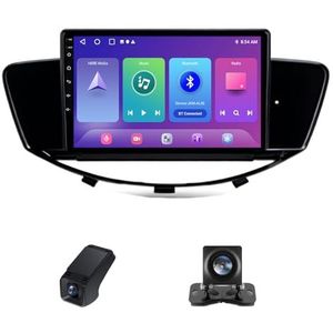 Autoradio geldt voor Subaru Tribeca WX W10 2004-2014 9 inch Touchscreen met Wireless Carplay Android Auto,GPS-navigatie 2DIN Radio Android Bluetooth WiFi FM-radio/Achteruitrijcamera(X1)