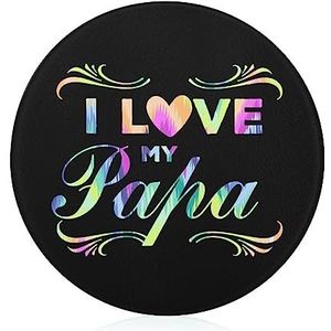 I Love My Papa Snijplank Gehard Glas Snijplank voor Keuken Restaurant