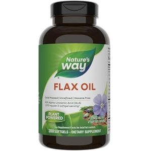 EFA Gold Flax Oil High Potency - Certified Organic (1300mg) 200 sgels