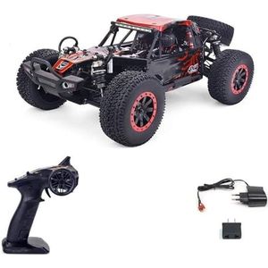 MANGRY DBX-10 1/10 RC Auto Desert Truck 4WD RTR Afstandsbediening Frame Off Road Buggy Borstelloze RC Voertuigen (Color : RTR 104 Brushed RED)