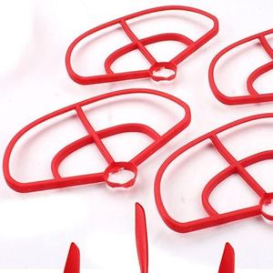 Drone Accessories Propeller for Guard Zwart Wit Rood for MJX B2 B2 SE for B2C RC RC for Quadcopter Onderdelen Model speelgoed Accessoires (Color : Red)