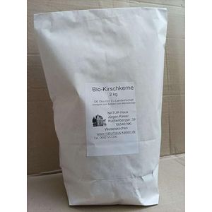 Naturhaus-Kaiser Biologische kersenpitten, 2 kg, voor warmtekussens, kersenpitkussens, koudekussen, vulling, korrelkussen, vulmateriaal, kersenpitzakjes, voetmassage, ergotherapie, fysiotherapie