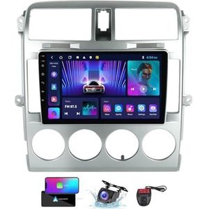 Android 13 Autoradio 9 Duim Touch Display Voor Kia Carnival UP GQ 2002-2006 Met Draadloze Carplay Android Auto/GPS/4G WiFi/FM RDS DAB+/Buletooth/Bediening op het stuur + Camera DVR(NF-2)