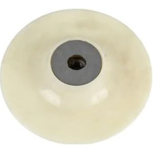 woleyuu 5 inch 125 mm rubberen steunschijf met verbindingsas for haakse slijper met fiberschuurschijf