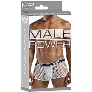 Male Power - Peep Show - zachte rekbare boxershorts - XL - wit
