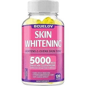 L-Glutathion Huid Whitening Capsules - (120 Capsules) Whitening, Antioxidant, Anti-Aging