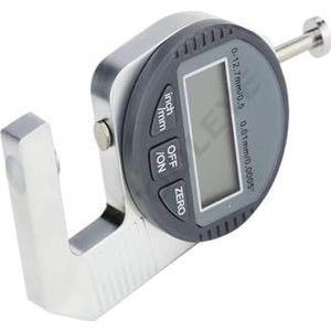 Micrometer, Digitale Diktemeter Meetgereedschappen Elektronische Diktemeter Meet De Dikte Van Papier, Doek, Dun Metaal Micrometer 0,01 Mm(0-12.7mm Thickness)