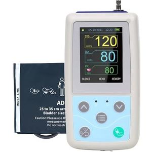 CONTEC ABPM50 Handheld 24hours Ambulante Bloeddrukmeter met PC-software voor continue monitoring NIBP USB-poort met drie manchetten