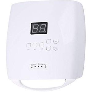 Oplaadbare draadloze LED-nagellamp, 54W gel nagellak uithardingslamp Pro nageldroger for alle gel nagellak, manicure pedicure nail art tools