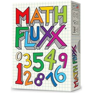 Looney Labs, Math Fluxx, Board Game, Ages 8+, 2-6 Players, 5-30 Minutes Playing Time
