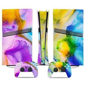 Voor PS5 PRO Skin Digital Edition Console En Controller Vinyl Cover Skins Wraps Krasbestendig, Compatibel Met Voor PS5 Digital Edition Pro 36890 Geen Schuimvorming Bubbelvrij
