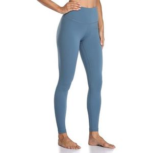 Colorfulkoala Dames Hoge Taille Workout Legging 28'' Binnenbeenlengte Yogabroek met Zakken Gym Sports