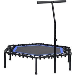 AJJHUUKI Outdoor Speeltoestellen Fitness Trampoline met Handvat 122 cm Speelgoed & Spellen