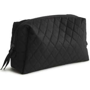 Vera Bradley Katoen Medium Cosmetic, Moonless Night, One Size