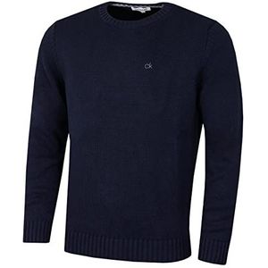 Calvin Klein Heren gebreide golfsweater - Marine - L