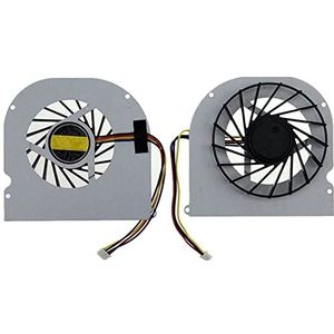 Laptop CPU koelventilator Voor For ASUS K41 K41SE k41VD K41V K41VF Zwart