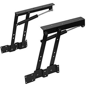 Scharnieren Voor Kasten 2 Stuks Tafelscharnieren Lift Up Top Salontafelmechanisme Hardware Meubels Scharnieren Voor 30 Kg Tafellift En Vouwkast Hinge-Gas_Hydraulic