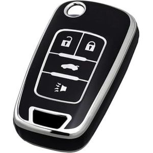 Autosleutel beschermhoes Voor Buick Voor Opel Voor Vauxhall Voor Insignia Voor Astra J Voor Mokka Voor Zafira Afstandsbediening Autosleutel Shell Sleutel Shell(1 UK)