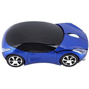 2,4 GHz Draadloze Muis, 1600 DPI Draadloze Muis Optische Muis voor Mac/ME/Windows PC/Tablet Gaming (Blauw)