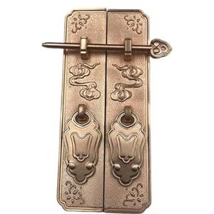 ZDXHIJNW Antieke Bronzen Kast Handgrepen Stijl Vintage Lock Catch Meubels Deurklink Lade Deurknoppen Trekt Meubels Hardware
