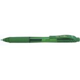 Pentel EnerGel X BL107-DX Gel roller, groen, 0,7 mm lijndikte, drukmechanisme, navulbaar