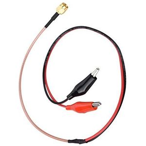 Testkabel, 1 Stks Rood Zwart Radiofrequentie Aansluitkabel, 52 Cm Elektrische Testdraad, Testsondes Meetinstrumenten voor Industrieel