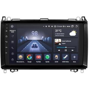 hizpo Android 13 Autoradio Stereo voor Mercedes Benz W169 W245 W639 W906 Sprinter 2500 Sprinter 3000 Vito Viano A200 B200; 8 Core 4+32 GB GPS Navigatie Touchscreen met Carplay Android Auto Bluetooth
