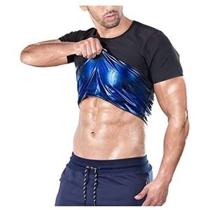 Heren Shaper Vest, Heren Afslankvest, Heren Sauna Vest, Gym Sauna Vest, Veelzijdige Oefening, Heren Body Shaper Vest(Men,XXL)