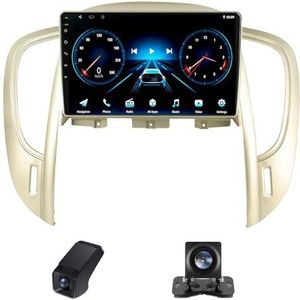 Carplay autoradio 2 Din geldt voor Buick LaCrosse 2009-2013 met Android Auto Bluetooth 9 inch touchscreen autoradio met FM-radio/GPS stuurwielbediening + achteruitrijcamera(X1)