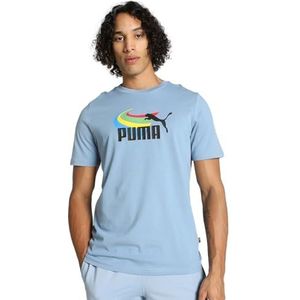Puma T-shirt met korte mouwen voor heren, Graphics, zomer