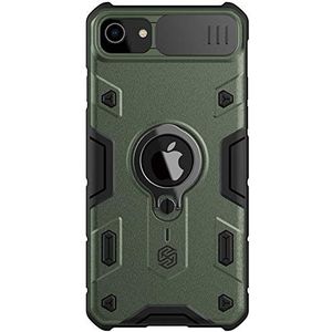Nillkin CamShield Armor-serie beschermhoes ontworpen voor Apple iPhone 7/iPhone 8/iPhone SE 2020 - donkergroen