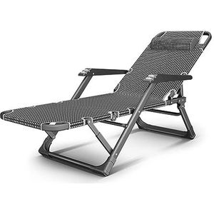 Ligstoel Tuinstoelen Opklapbare Ligstoel Ligstoelen Tuin Patio Strand Buitenfauteuil Draagbare Reisfauteuils Strandstoel(Black,C)