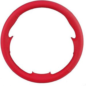 Afdekking Voor Het Stuur Voor Peugeot Voor Boxer 2006-2019 Handgemaakte Auto Stuurhoes Auto-interieuraccessoires Stuurhoes Auto(Rood)