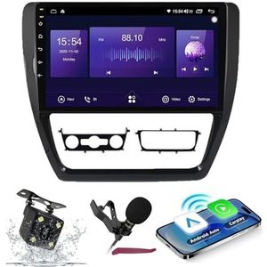 Android 14 Autoradio Navi voor VW Sagitar (2012-2016) 9 ""Schermradio met draadloze carplay Android Auto GPS Navigatieondersteuning Bluetooth 5.0 HIFI FM 5G-WiFi SWC MIC,M200s