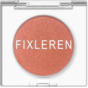 Fixleren Enkele lichtoranje oogschaduw, matte oogschaduw, metallic, langdurige holografische multichrome oogschaduw, podium-/party-make-up (oranje-M14)