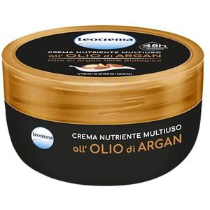 Leocrema Mehrzweckcreme für Gesicht, Körper, Hände mit Arganöl, 150 ml
