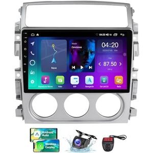 Voor Suzuki Liana 1 2004-2008 Android 13 Carplay Autoradio, 9 inch Scherm Radio Wireless Android Auto Bluetooth Handsfree 4G WiFi FM/RDS/DAB+ Radio HiFi Achteruitkijkcamera + DVR(NF-1)