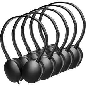 ZNXZXP Hoofdtelefoon voor kinderen, bulk, verpakking van 100 stuks, voor school, klaslokaal, school, studenten, kinderen, peuter, jongens, meisjes, tieners en volwassenen, computeroortelefoons klasse