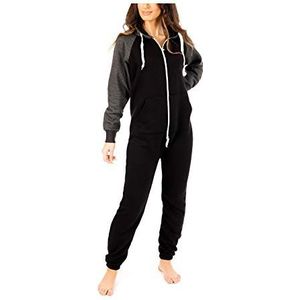 Juicy Trendz® Womens Onesie dames Hooded Jumpsuit een stuk pyjama Unisex slaapzak