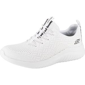 Skechers Ultra Flex 2.0-Lite-Groove Sneakers voor dames, Wit, 36 EU