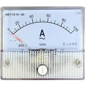 85l1-a Ampèremeter AC Aanwijzer Transformer Ampèremeter CT N 1 stuk (Maat: AC 1000-5A, Kleur: 500A en CT)